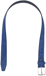 Ремень замшевый синего цвета от бренда Aletta