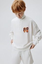 Свитшот VibeSet White от бренда Stormies