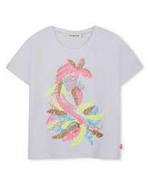 Футболка TROPICAL BIRD от бренда Billieblush Белый