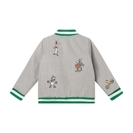 Бомбер Farmyard Applique от бренда Stella McCartney kids