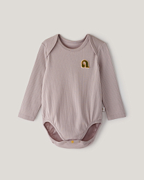 Набор боди розового, зеленого и белого цвета в рубчик от бренда Anna Leon