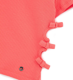 Футболка Coral Bows от бренда Original Marines Коралловый