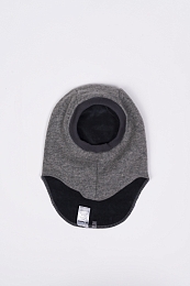 Шапка-шлем Owl серый от бренда Peppihat