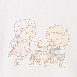 Футболка и ползунки Toys Pink от бренда Anna Leon