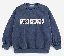 Свитшот Navy Pop от бренда Bobo Choses