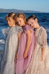 Платье Marisol Blue Flower от бренда C'ERA UNA VOLTA