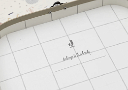 Набор сундучков Котик в парке 2 шт от бренда Jollein