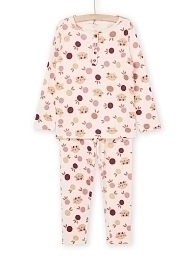Пижама с кошечками с длинным рукавом от бренда DPAM