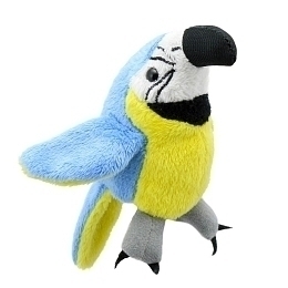 Пальчиковая кукла Попугай Ара от бренда The Puppet Company