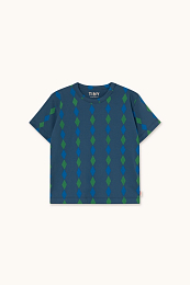 Футболка Diamond stripe от бренда Tinycottons Синий