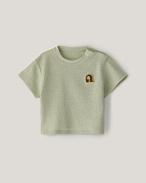 Комплект футболка, брюки в нежно-зеленом цвете от бренда Anna Leon