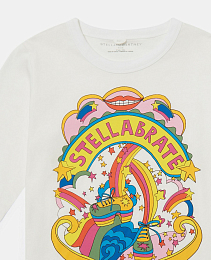 Лонгслив Stellabration Graphic от бренда Stella McCartney kids