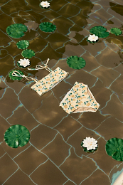 Купальник раздельный Blooming lemon от бренда Tinycottons