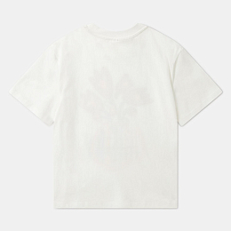 Футболка Floral Graphic от бренда Stella McCartney kids Молочный