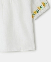Блуза Flower Embroidery от бренда Stella McCartney kids