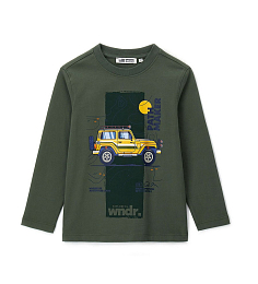 Лонгслив цвета хаки Path Maker от бренда Original Marines