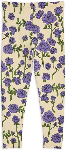 Легинсы ROSES LILAC от бренда Mini Rodini