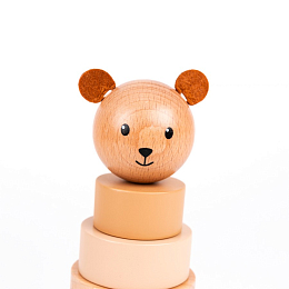 Пирамидка Мишка Марсель от бренда Egmont Toys