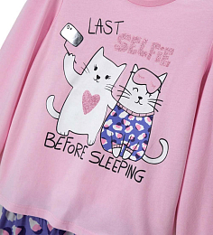 Пижама SELFIE pink от бренда Original Marines