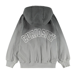Худи Mic Storm Grey Dip Dye от бренда MOLO