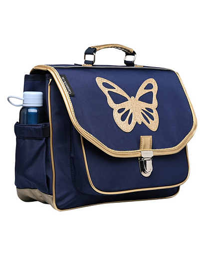 Портфель Medium Blue Butterfly от бренда Caramel et Cie