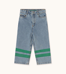 Джинсы STRIPES GREEN от бренда Tinycottons