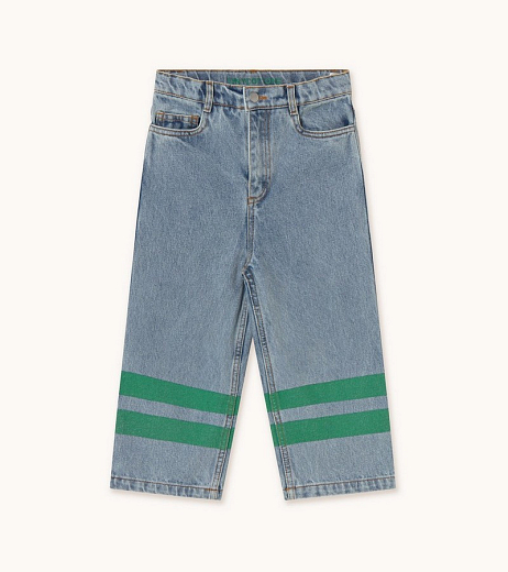 Джинсы STRIPES GREEN от бренда Tinycottons