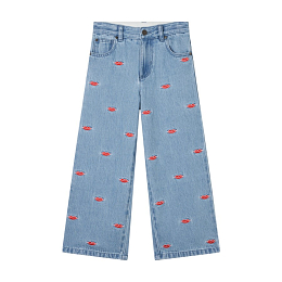 Джинсы Lips от бренда Stella McCartney kids