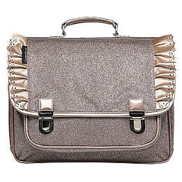 Портфель Medium Froufous Glitter Cooper Pink от бренда Caramel et Cie