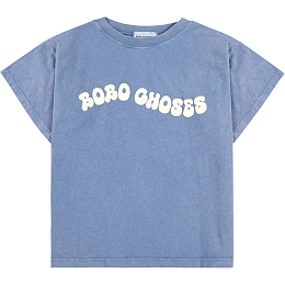 Футболка Blue Wavy Bobo от бренда Bobo Choses Синий