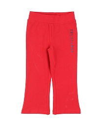 Спортивные штаны красного цвета от бренда Trussardi