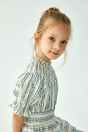 Платье Evelina Blue Stripes от бренда C'ERA UNA VOLTA