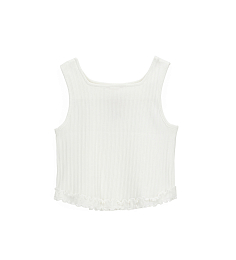 Майка с вышитым цветком от бренда Original Marines