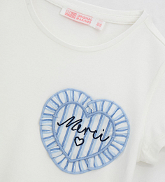 Футболка Mersi от бренда Original Marines Молочный