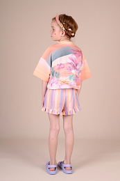 Футболка Selma PRINT от бренда Raspberry Plum Розовый Разноцветный