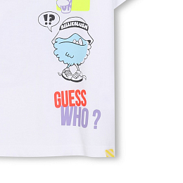 Футболка Guess Who? от бренда Billieblush Белый