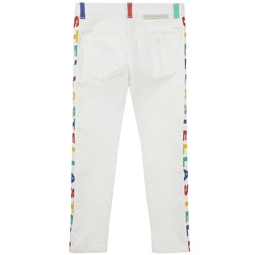 Джинсы Logo Denim от бренда Stella McCartney kids