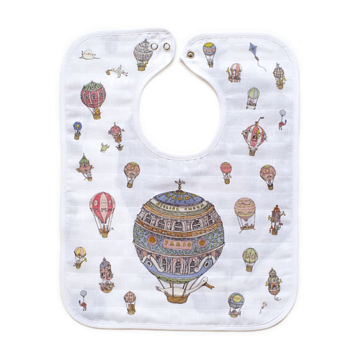 Большой нагрудник Hot Air Balloons от бренда Atelier choux