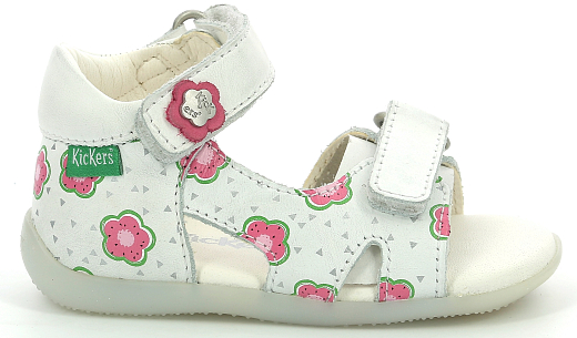 Сандалии OFF WHITE FLOWER от бренда KicKers