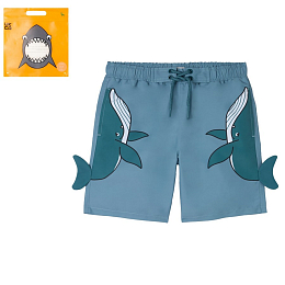 Шорты Whale Graphic от бренда Stella McCartney kids
