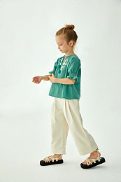 Штаны палаццо Suri Cream от бренда C'ERA UNA VOLTA