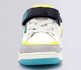 Кеды KOUIC WHITE GREY FLUO от бренда KicKers