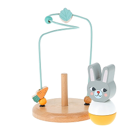 Пирамидка-лабиринт Зайчик от бренда Vilac