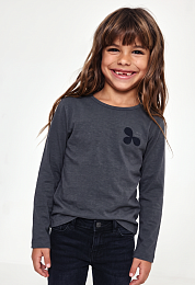 Лонгслив Flower embroidery от бренда Boboli