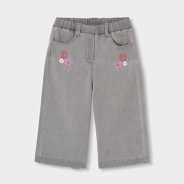 Джинсы Floral embroidery от бренда Boboli