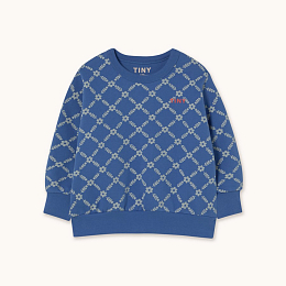 Свитшот FLOWER GRID от бренда Tinycottons