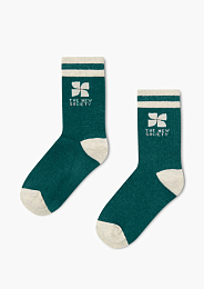 Носки TNS Logo Socks Dark Sea от бренда The New Society