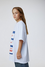 Футболка White My Name Is от бренда Stormies Белый