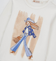 Лонгслив Cowboy girl от бренда Original Marines