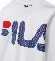 Лонгслив белый FILA от бренда Original Marines